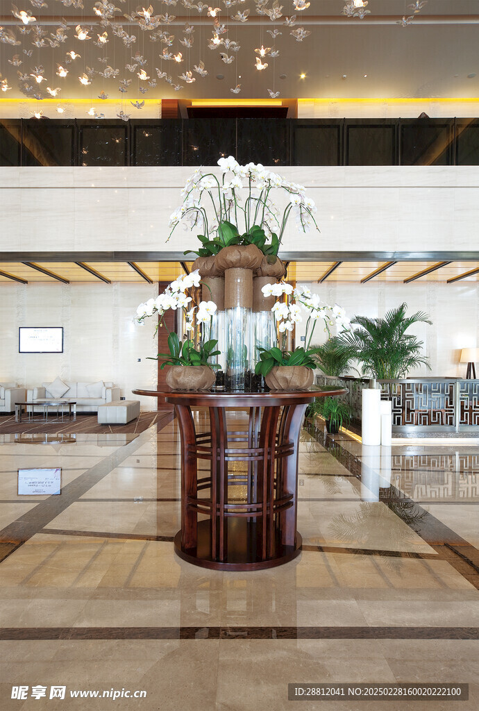 酒店大堂前厅