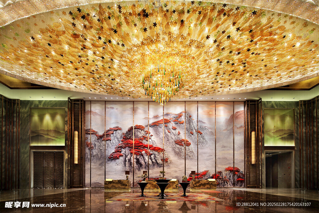 酒店大堂接待区