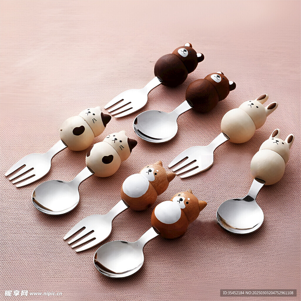 卡通餐具