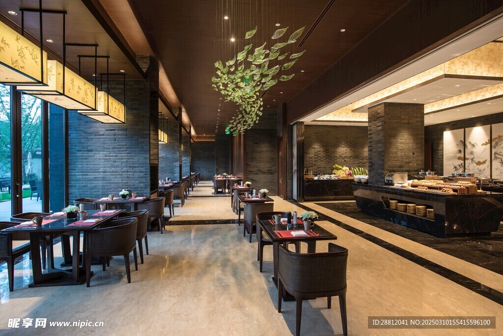 酒店餐厅区