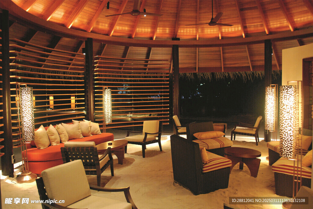 酒店会所休闲区