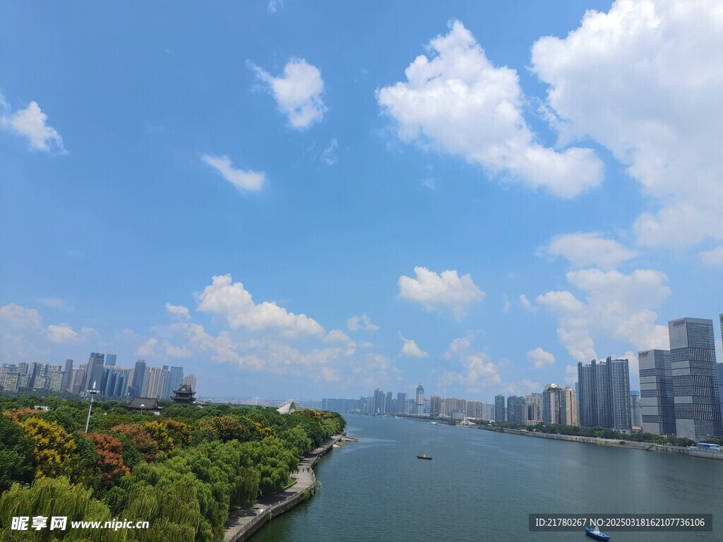 江畔美景摄影