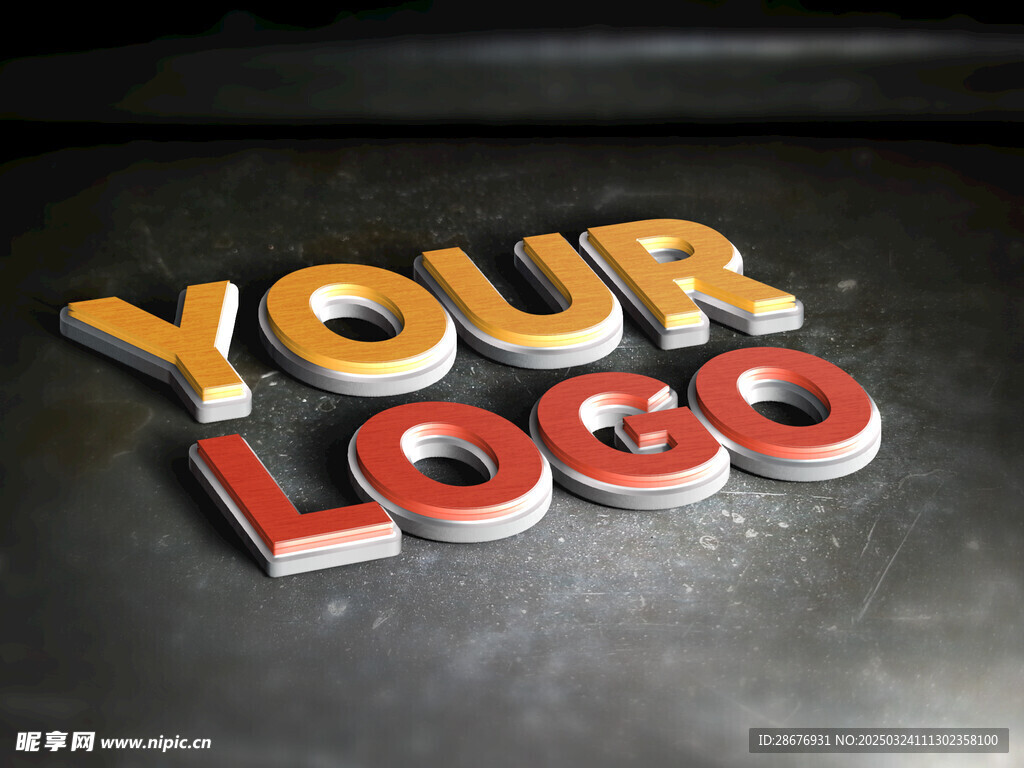 3D立体LOGO样机