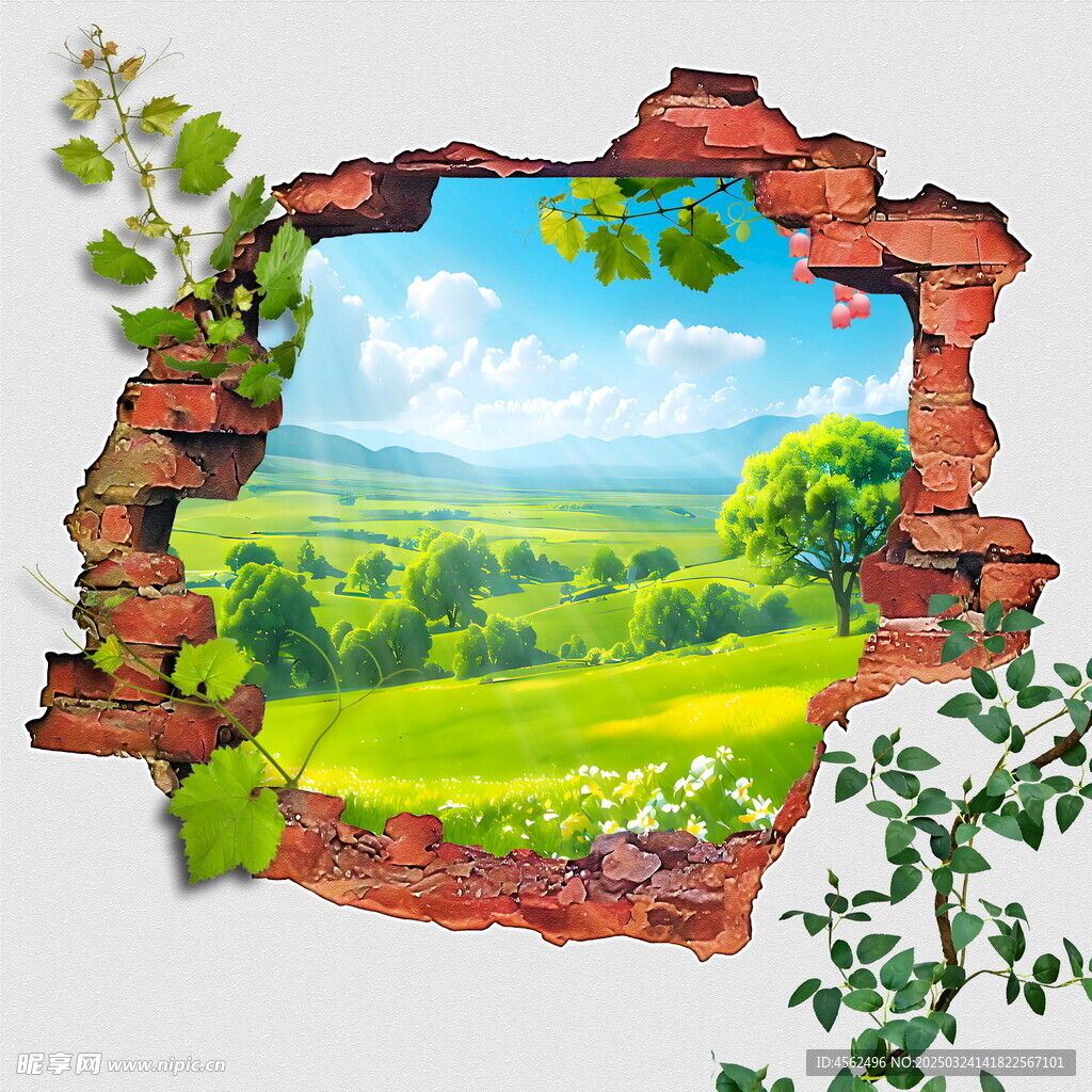 立体风景装饰画