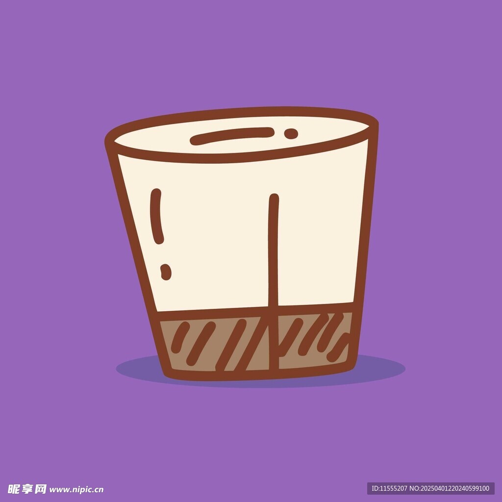 装着液体的透明杯子玻璃杯
