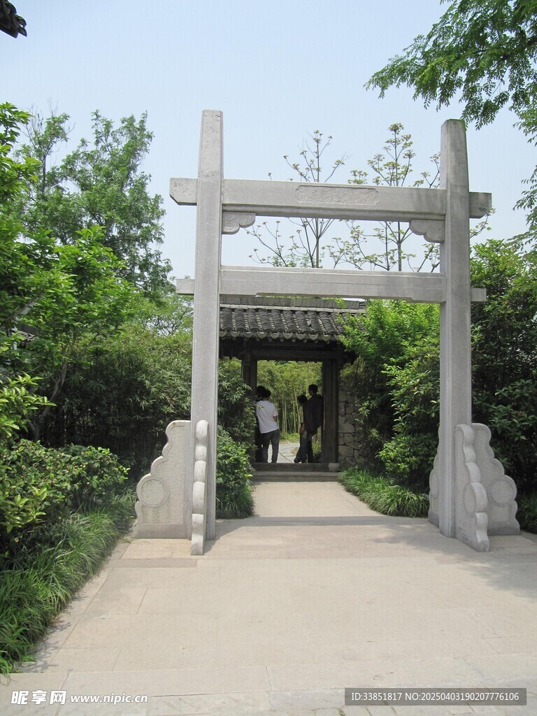 石头门牌