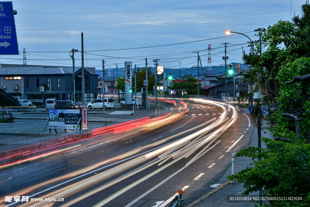 交通路灯景观