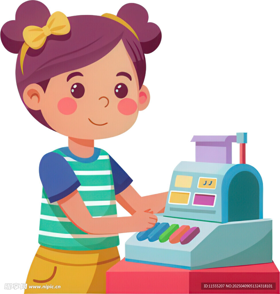孩子玩具角色扮演免抠图
