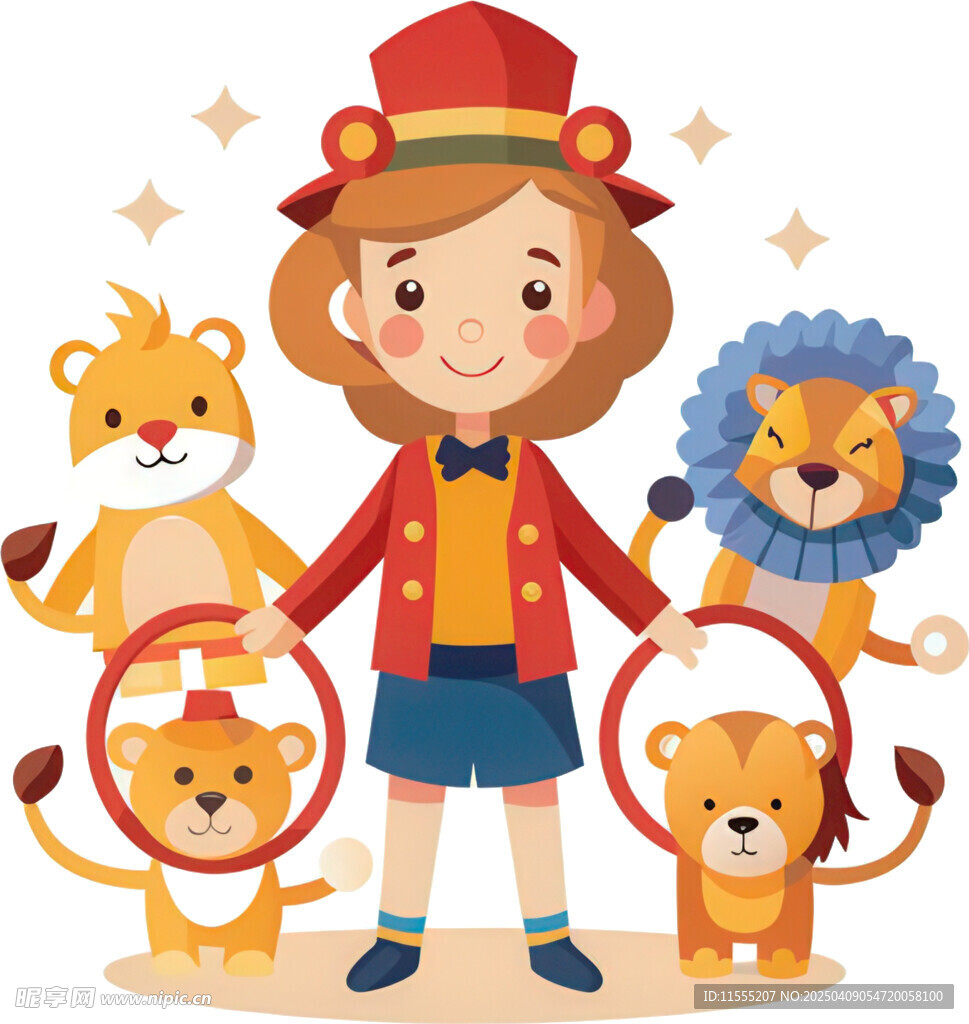 孩子玩具角色扮演免抠图