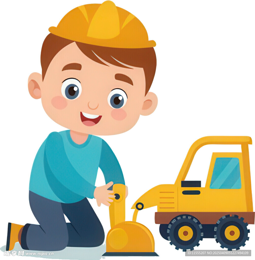孩子玩具角色扮演免抠图
