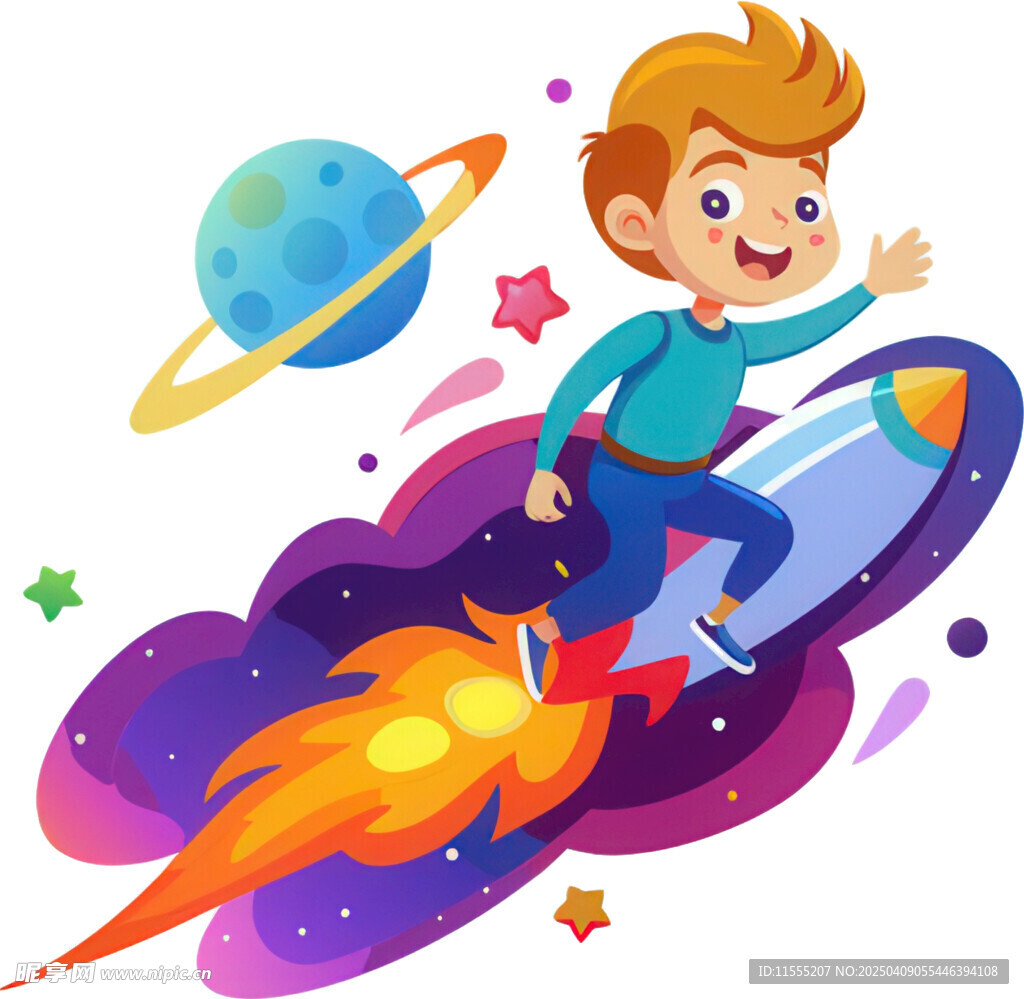 登月太空男孩火箭