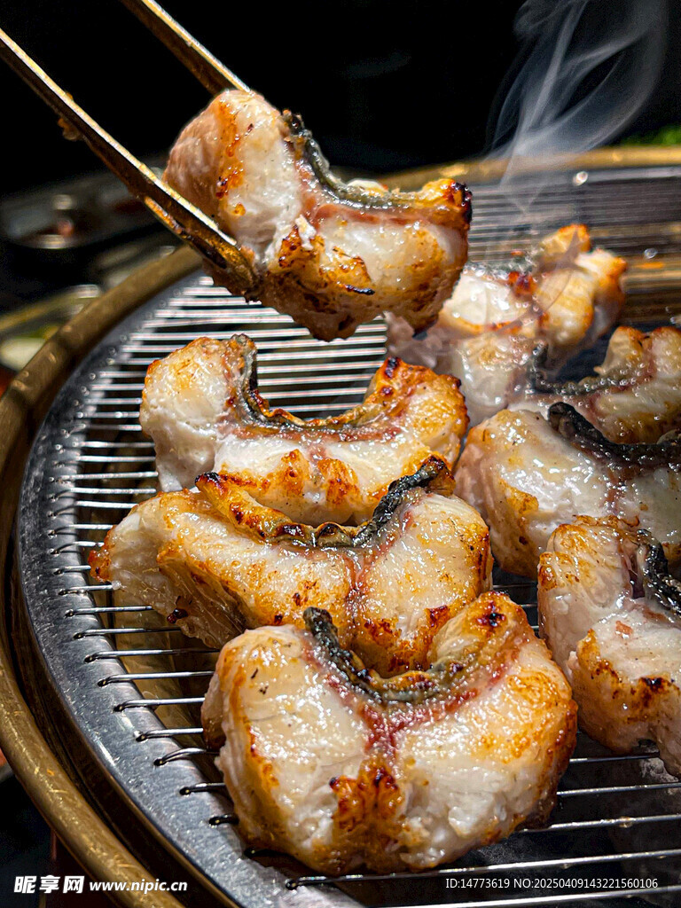 碳烤黑鱼
