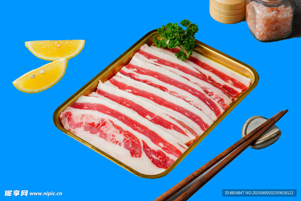 雪花肥原切牛肉片