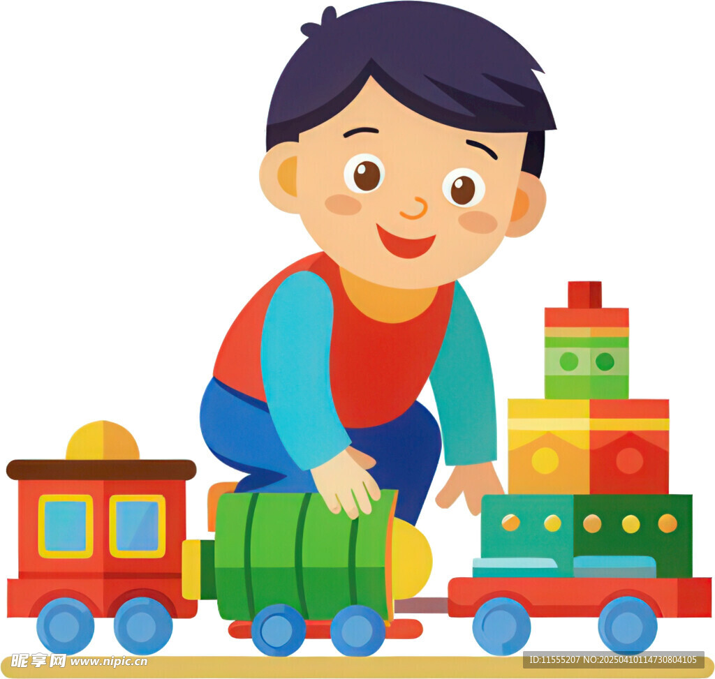 孩子玩具角色扮演免抠图 