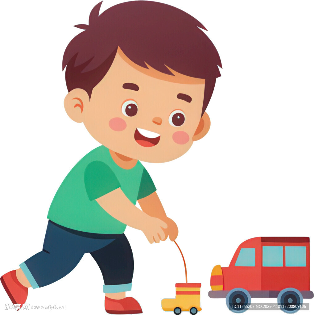 孩子玩具角色扮演免抠图电动车