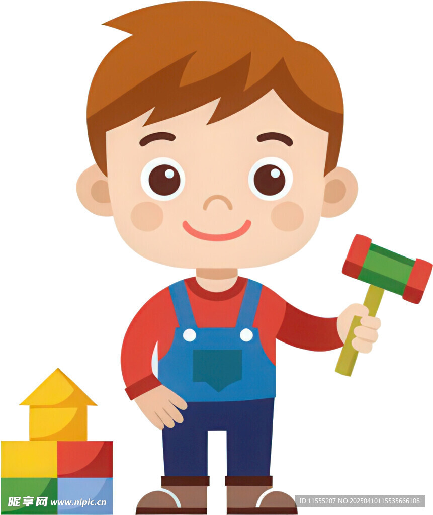 孩子玩具角色扮演免抠图 