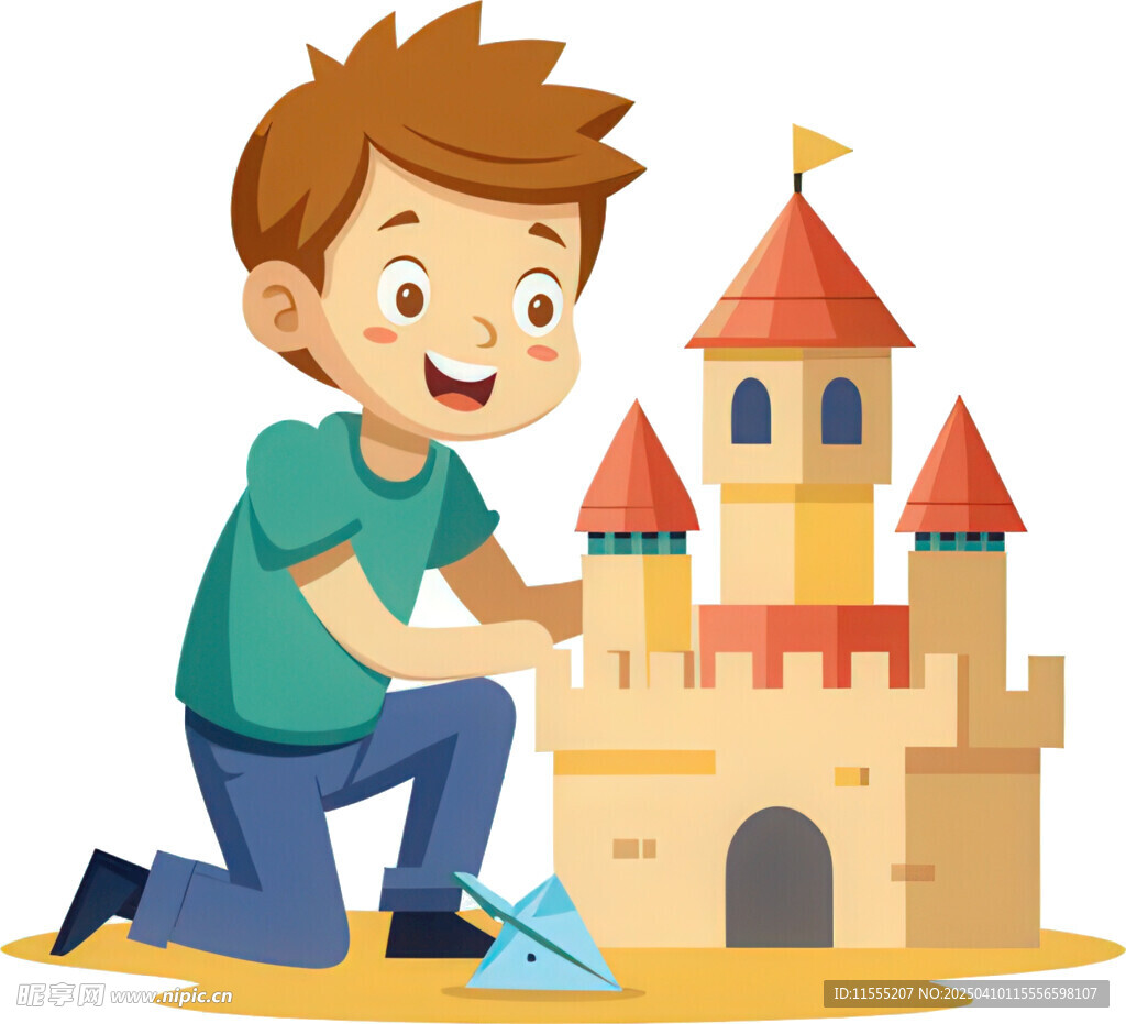 孩子玩具角色扮演免抠图 