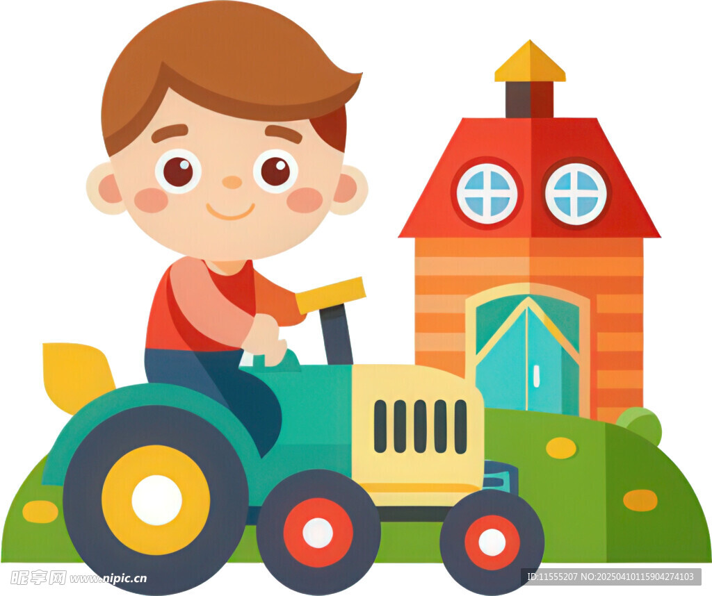 孩子玩具角色扮演免抠图 