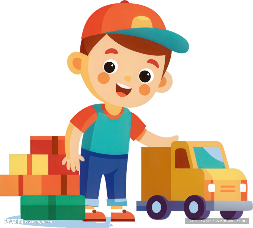 孩子玩具角色扮演免抠图 