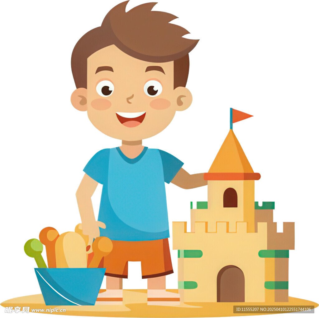 孩子玩具角色扮演免抠图 