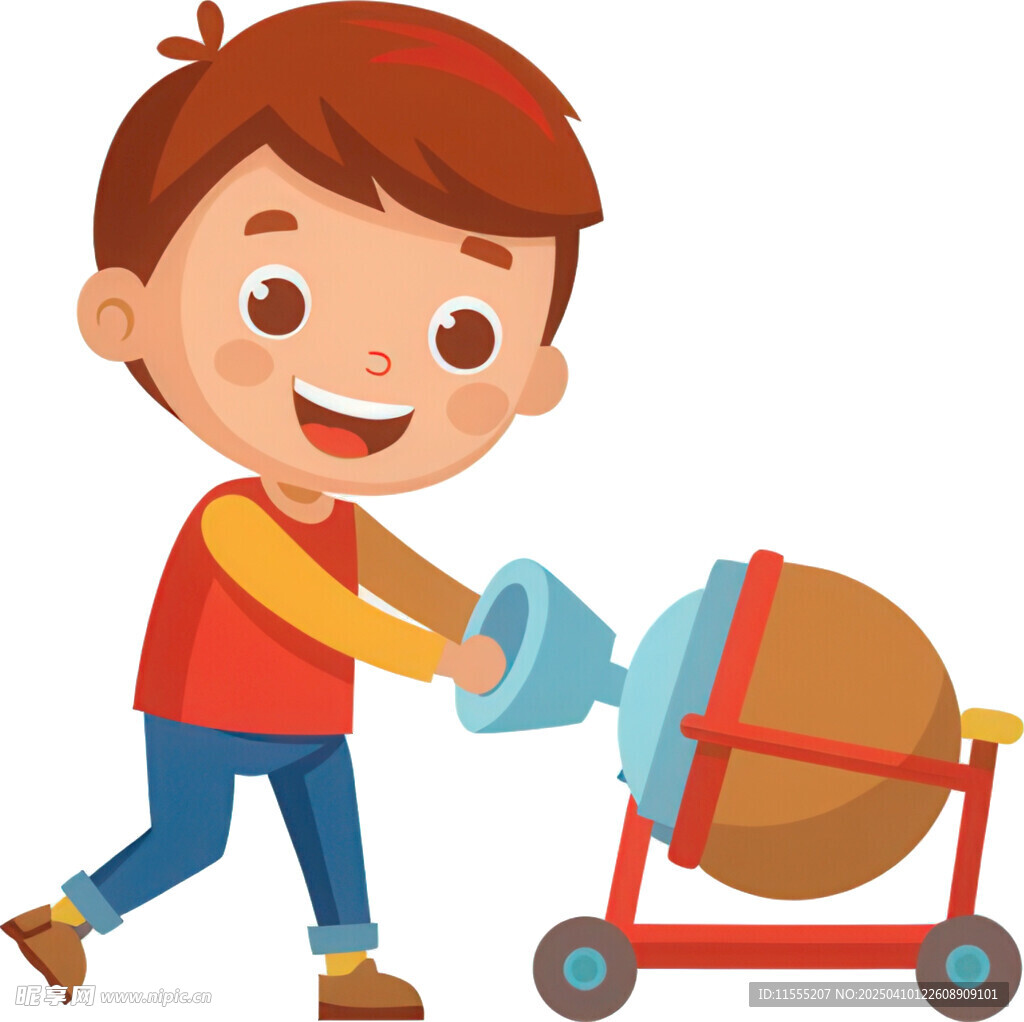 孩子玩具角色扮演免抠图 