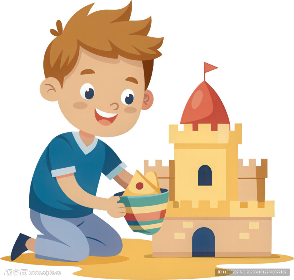 孩子玩具角色扮演免抠图 