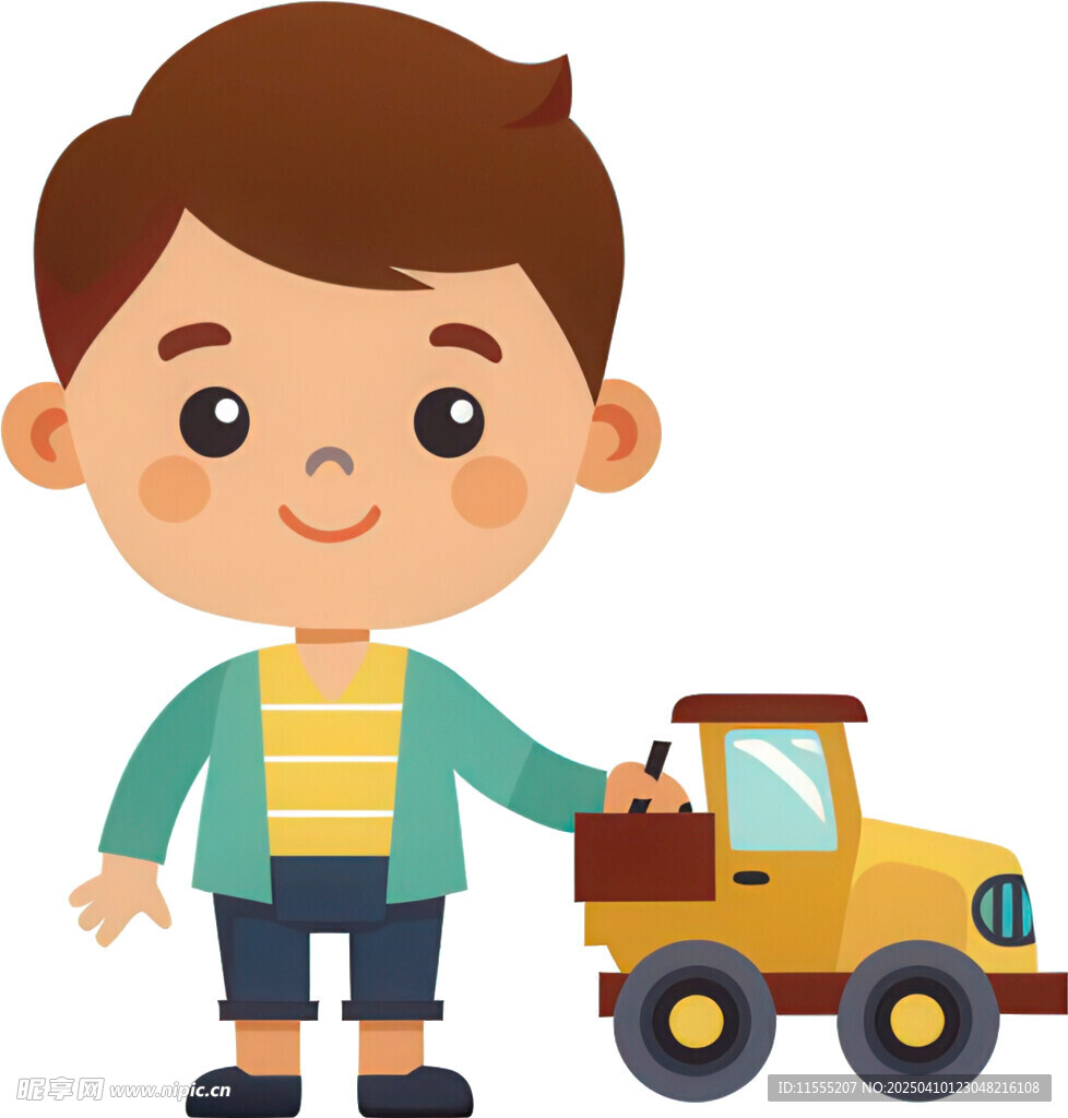 孩子玩具角色扮演免抠图 