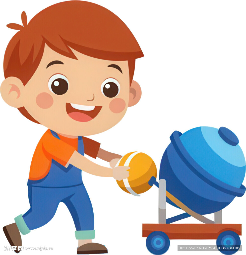 孩子玩具角色扮演免抠图 