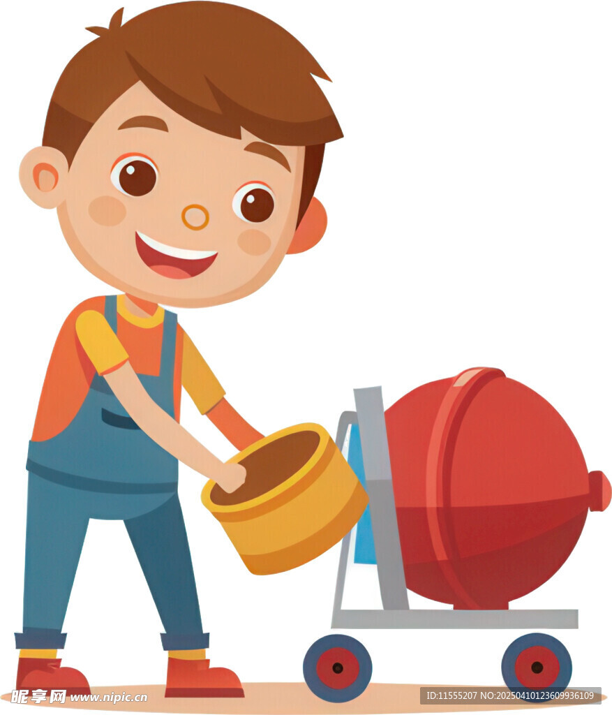 孩子玩具角色扮演免抠图 