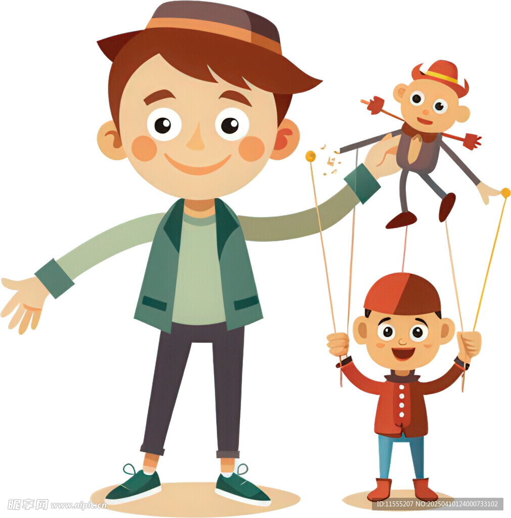 孩子玩具角色扮演免抠图
