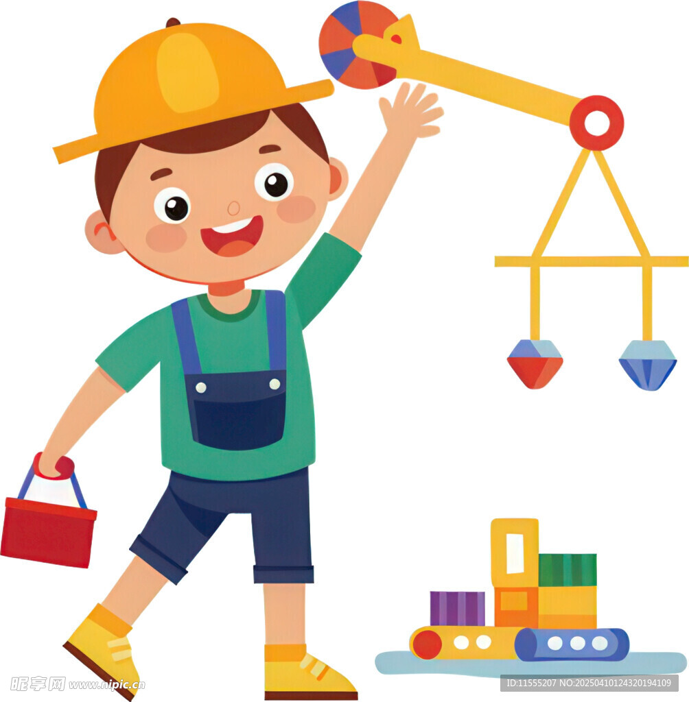 孩子玩具角色扮演免抠图