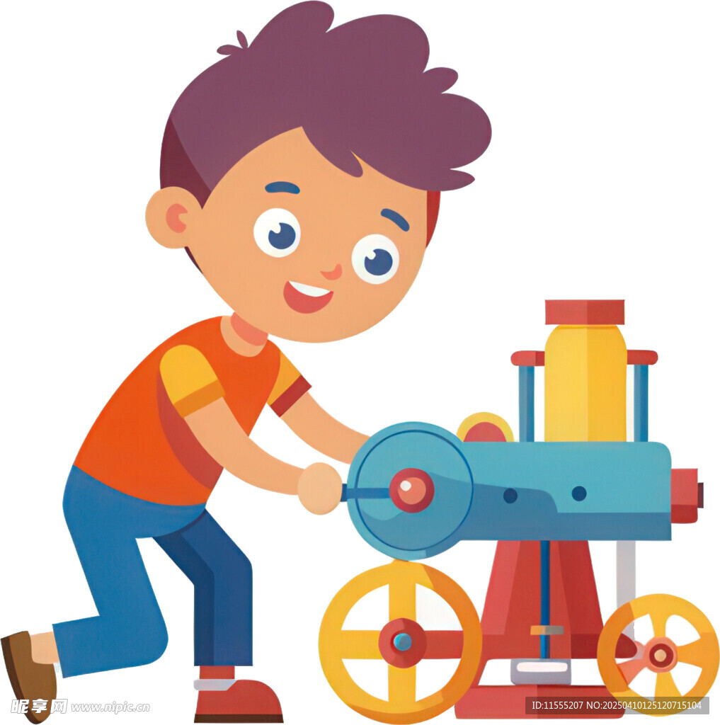 孩子玩具角色扮演免抠图
