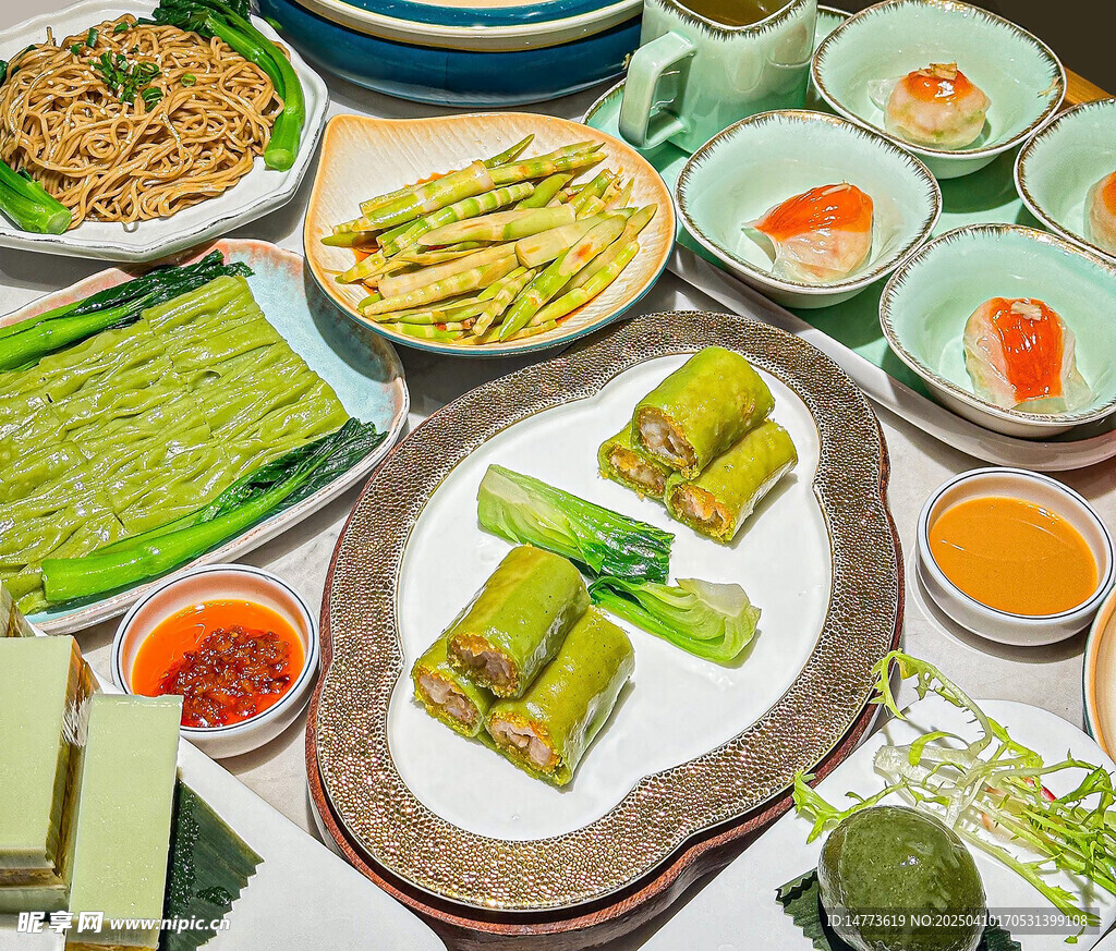艾叶主题美食