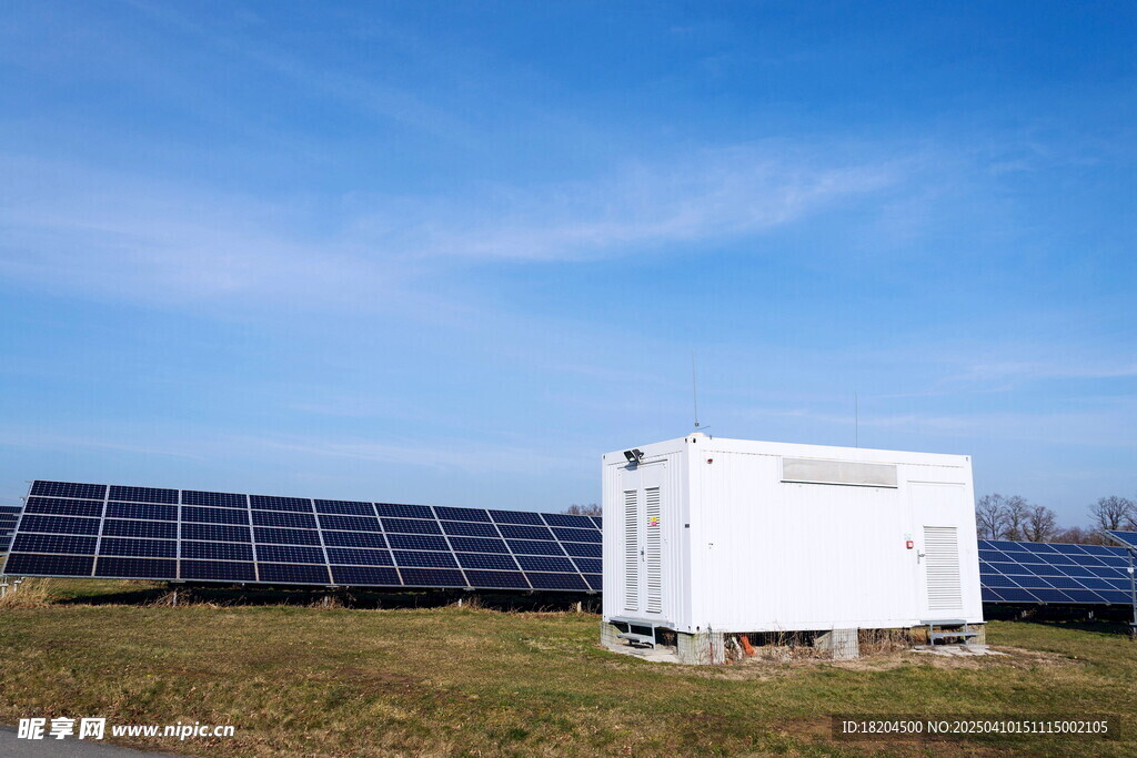 太阳能光伏板 户外 主机