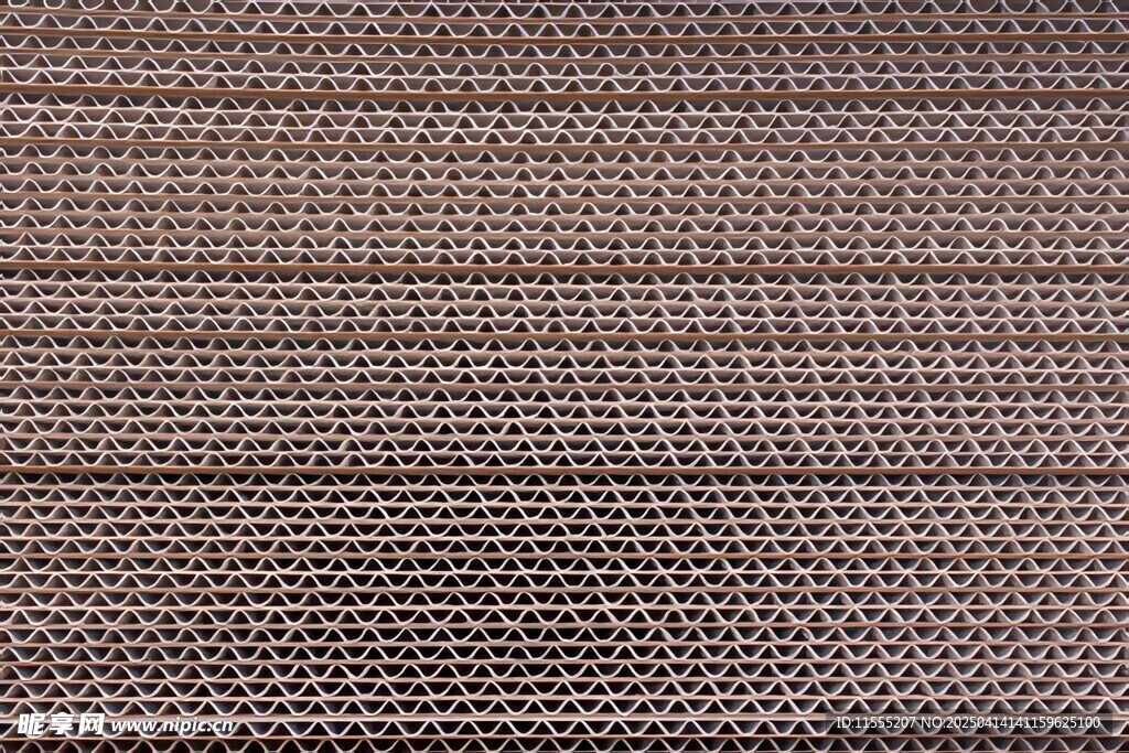 牛皮纸箱瓦楞纸高清素材图