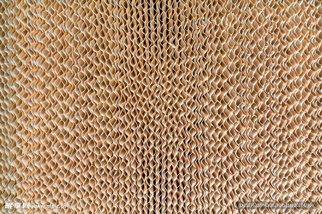 牛皮纸箱瓦楞纸高清素材图