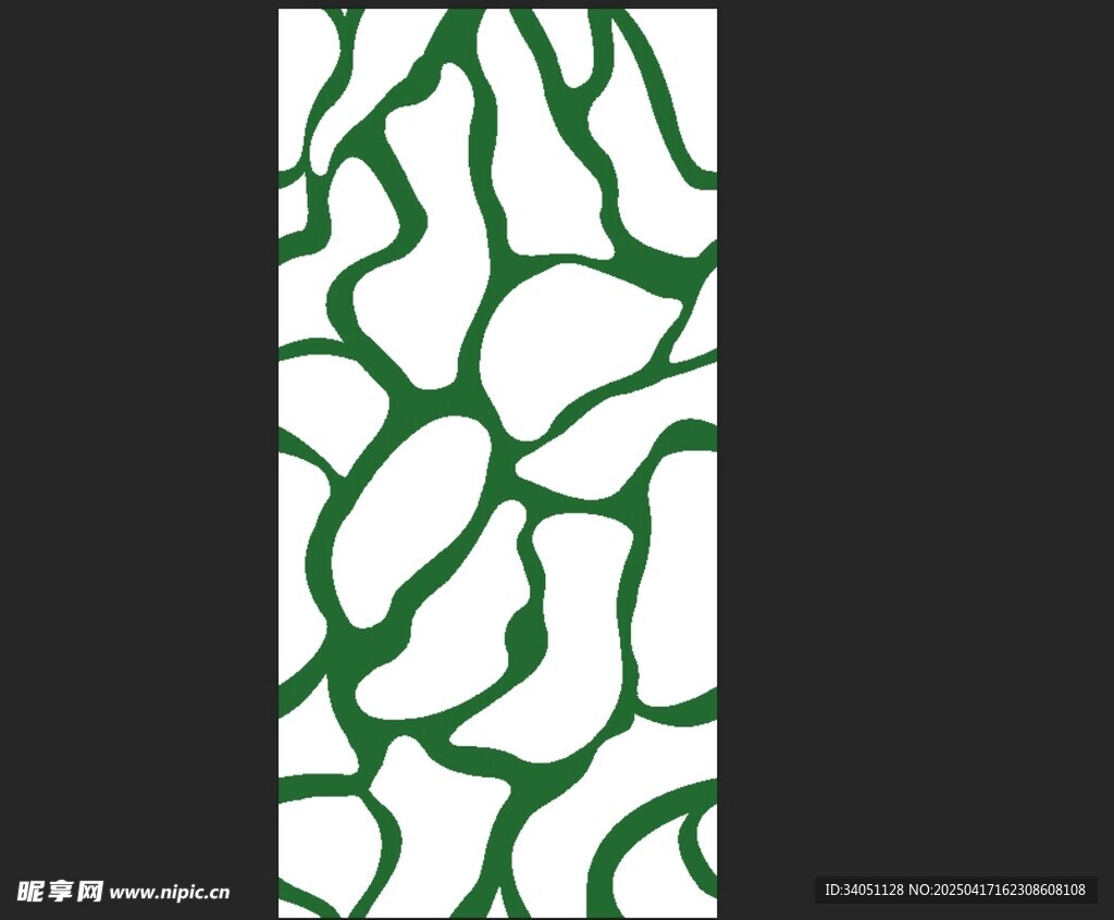 绿色裂纹纹理图案设计