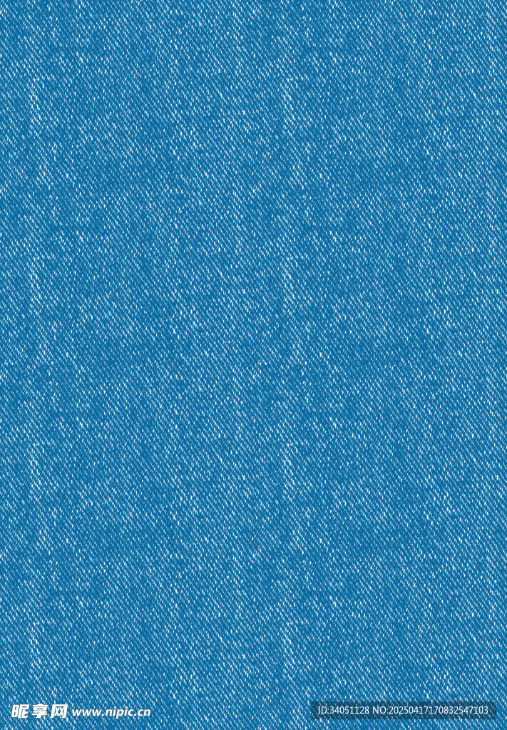 蓝色纹理布料背景图