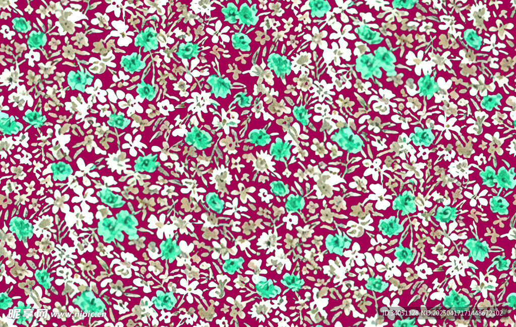 多彩碎花图案纹理背景