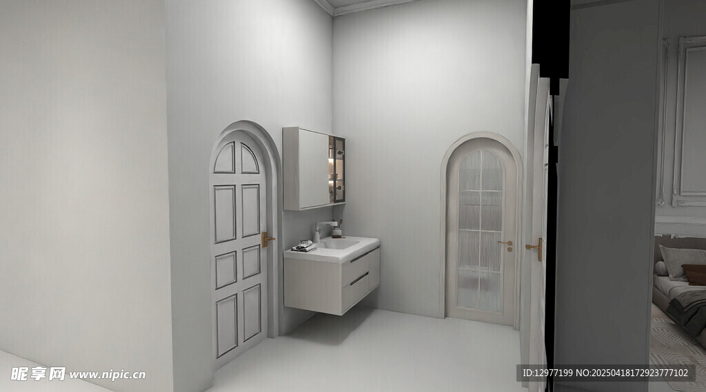 简约风格浴室室内效果图