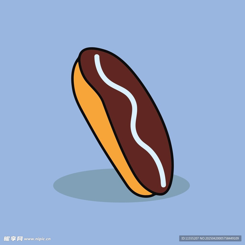 巧克力夹心饼干插画