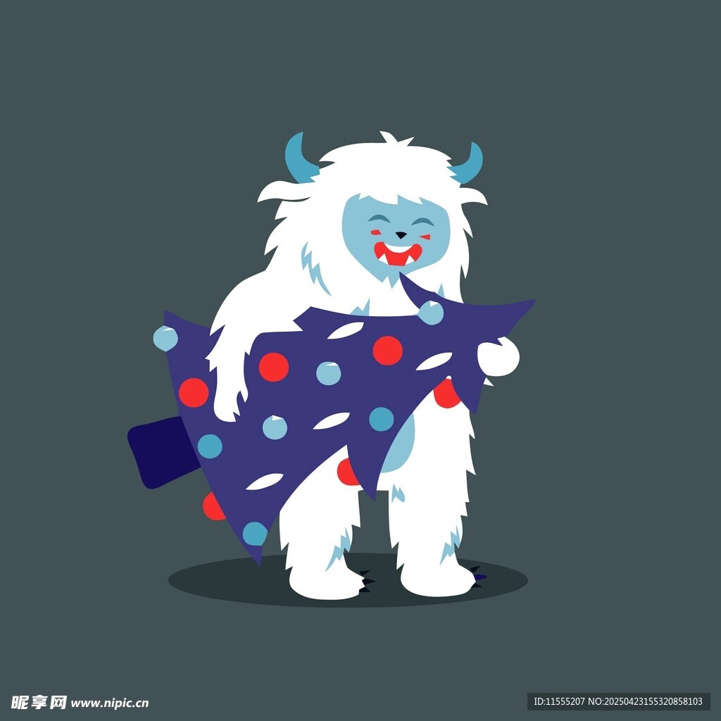 雪人弹吉他
