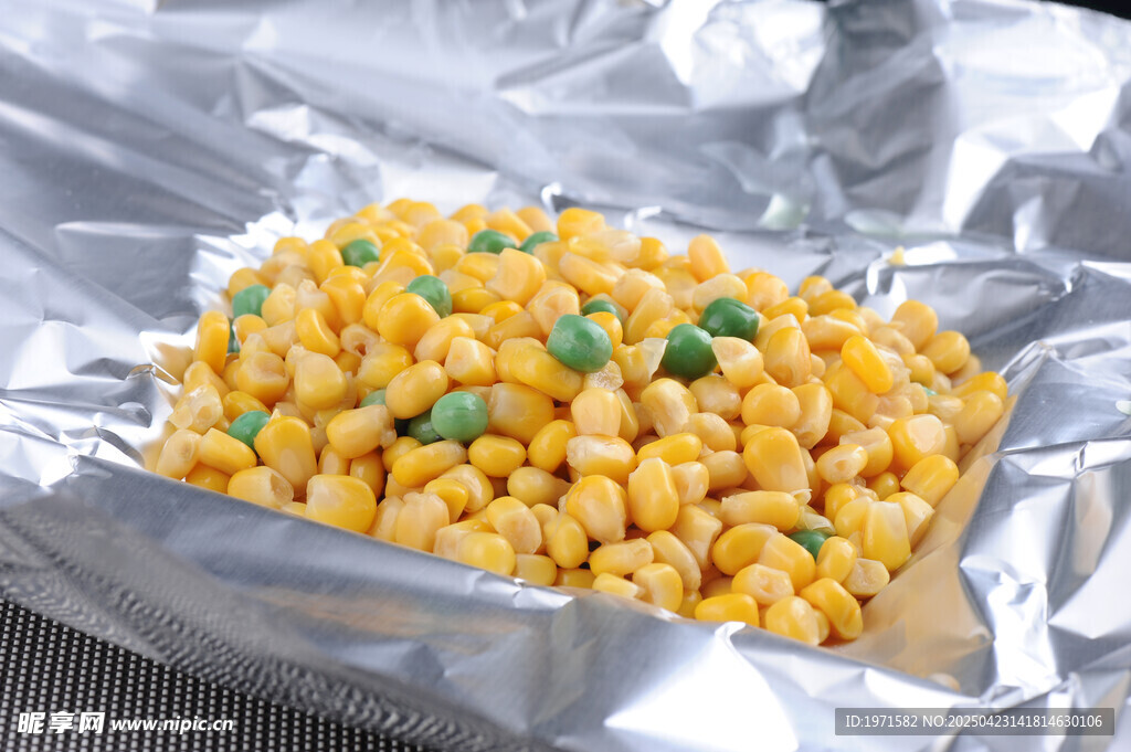  锡纸玉米粒