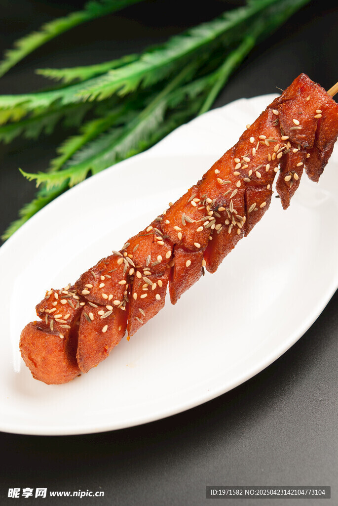 烤香肠 炸香肠