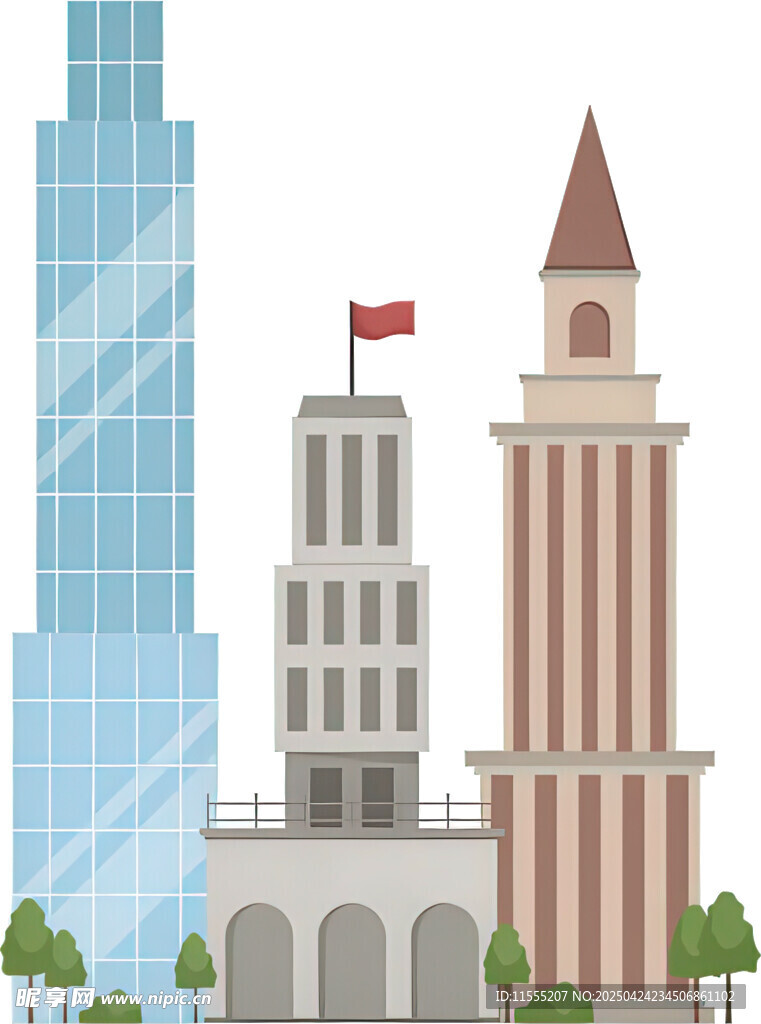 城市标志性建筑景观