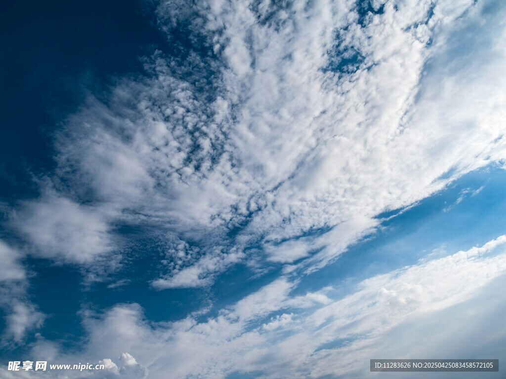 蓝天白云美景