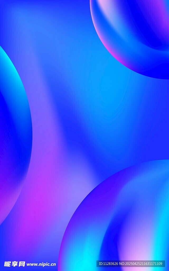 梦幻渐变流体背景图案