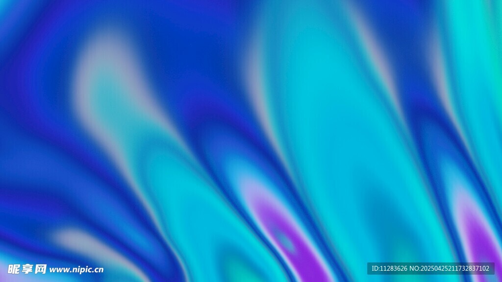 梦幻蓝紫渐变流体纹理