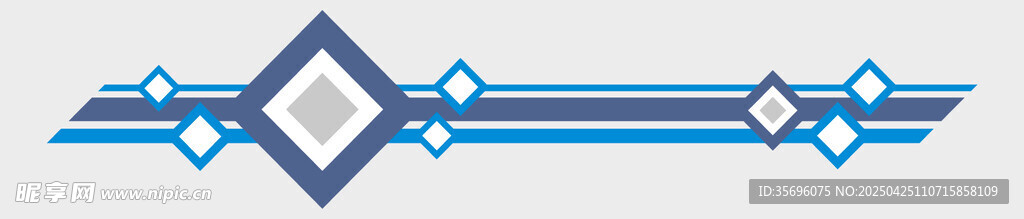 简约几何线条装饰图案