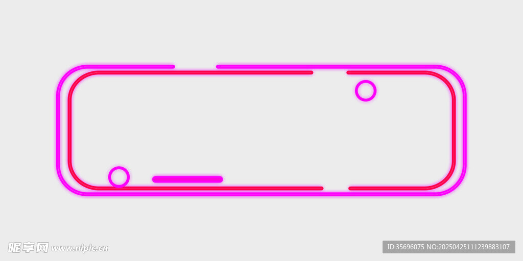 粉色线条勾勒的手机轮廓
